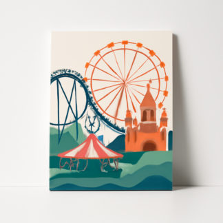 Custom Amusement Parks-Theme Park Posters