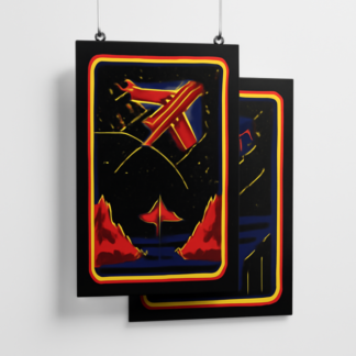 Custom Defender-Arcade Posters