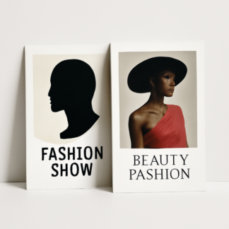 Custom Fashion & Beauty-Fashion Show Posters