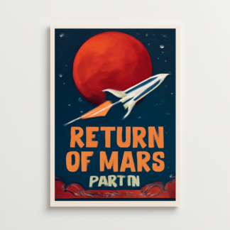 Custom Galaga: Return of Mars Part III-Arcade Posters