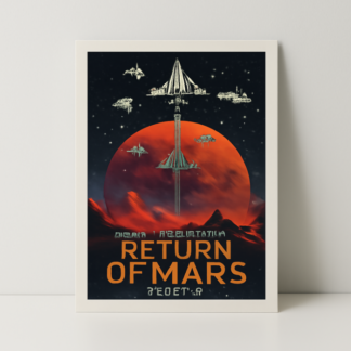 Custom Galaga: Return of Mars Part IX-Arcade Posters