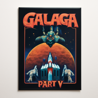 Custom Galaga: Return of Mars Part V-Arcade Posters