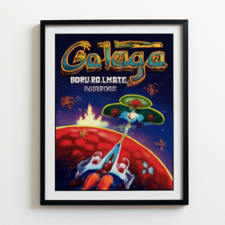 Custom Galaga: Return of Mars Part XII-Arcade Posters