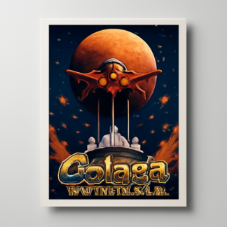 Custom Galaga: Return of Mars Part XIII-Arcade Posters
