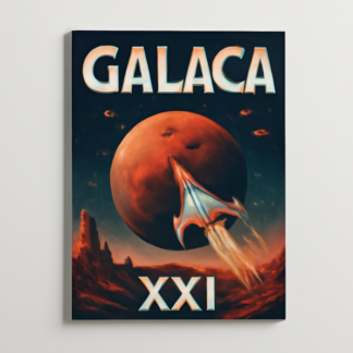 Custom Galaga: Return of Mars Part XXI-Arcade Posters