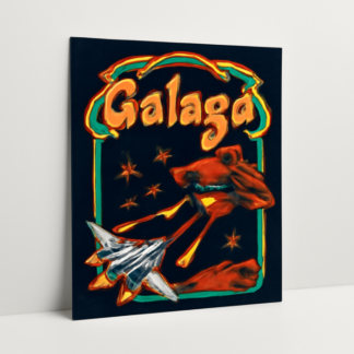 Custom Galaga: Return of Mars Part XXII-Arcade Posters