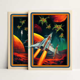 Custom Galaga: Return of Mars Part XXIV-Arcade Posters