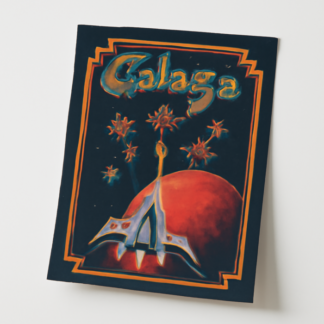 Custom Galaga: Return of Mars Part XXV-Arcade Posters