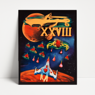Custom Galaga: Return of Mars Part XXVIII-Arcade Posters