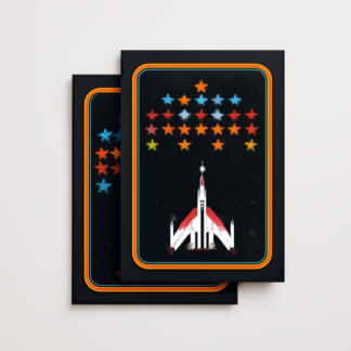 Custom Galaxian-Arcade Posters