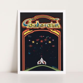 Custom Galaxian Part II-Arcade Posters