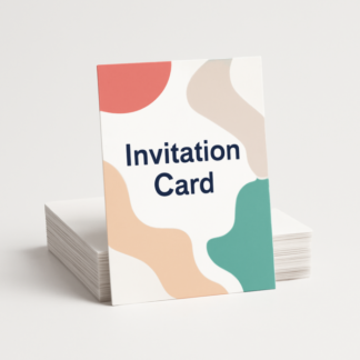 Custom Graphic Design-Invitation Cards
