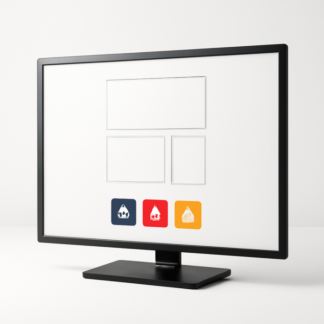 Custom LCD TVs-Service Posters