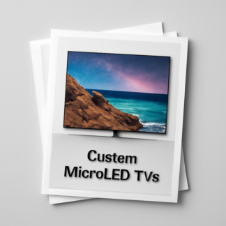 Custom MicroLED TVs-Service Posters