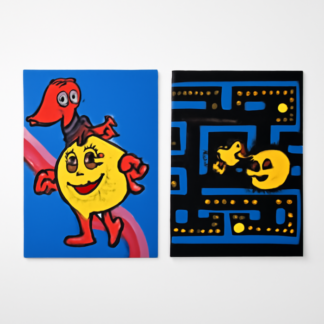 Custom Ms. Pac-Man-Arcade Posters