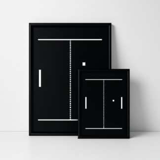 Custom Pong-Console Posters