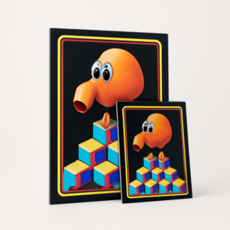 Custom Q*bert-Arcade Posters