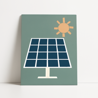 Custom Renewable Energy-Solar Posters