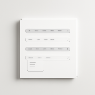 Custom UI/UX-Navigation Menus