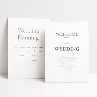 Custom Wedding Planning-Wedding Posters